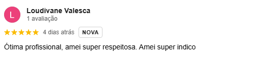 Loudivane Depoimento Google
